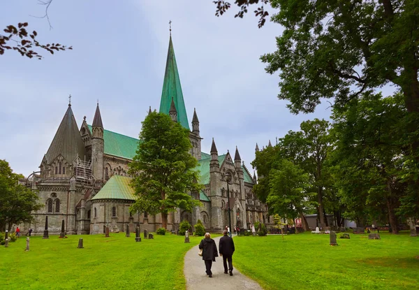 Cathédrale de Trondheim Trondheim Norvège — Photo