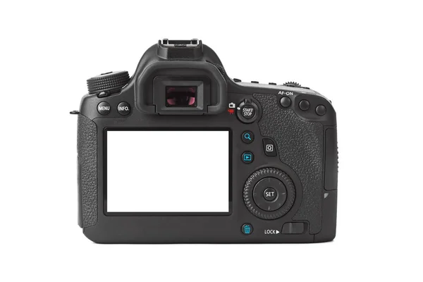 Foto kamera isolerad på vitt — Stockfoto