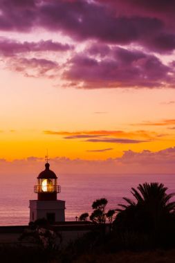 Deniz feneri Ponta do Pargo - Madeira Portekiz