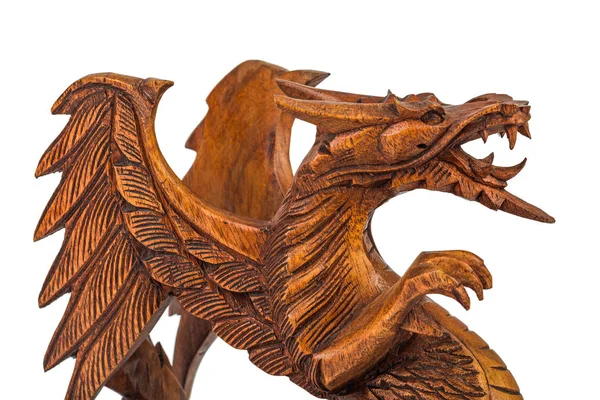 Juguete madera dragón —  Fotos de Stock