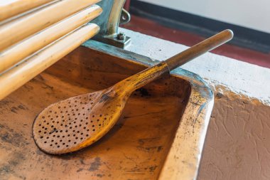 Vintage bakır cihazları - Belçika bira fabrikası