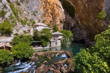 Blagaj Derviş evi - Bosna-Hersek