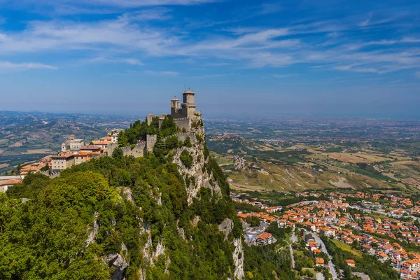 Vár a San Marino - Olaszország — Stock Fotó