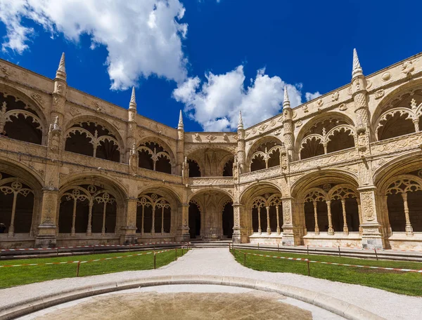 Jeronimos 수도원-포르투갈 리스본 — 스톡 사진