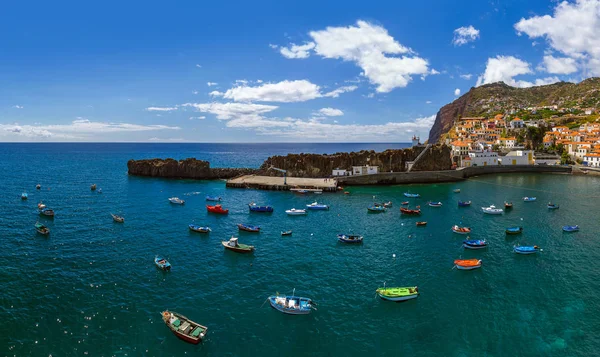 Miasto Camara de Lobos - Madera Portugalia — Zdjęcie stockowe