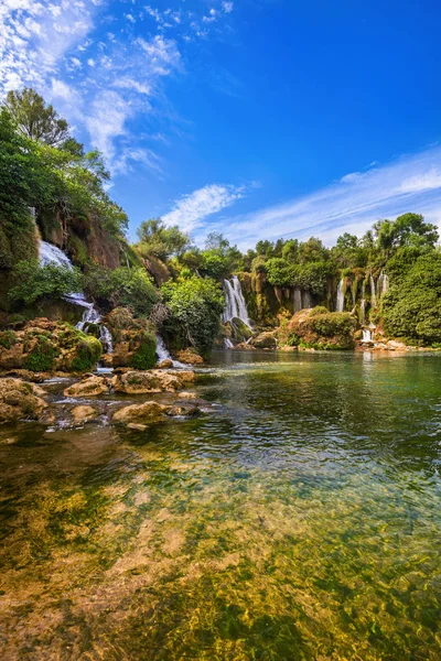 Kravice vízesés Bosznia-Hercegovinában — Stock Fotó