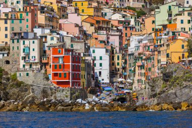 Cinque Terre 'de Riomaggiore - İtalya