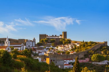 Town Obidos - Portugal clipart