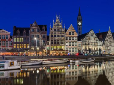Gent cityscape - Belçika