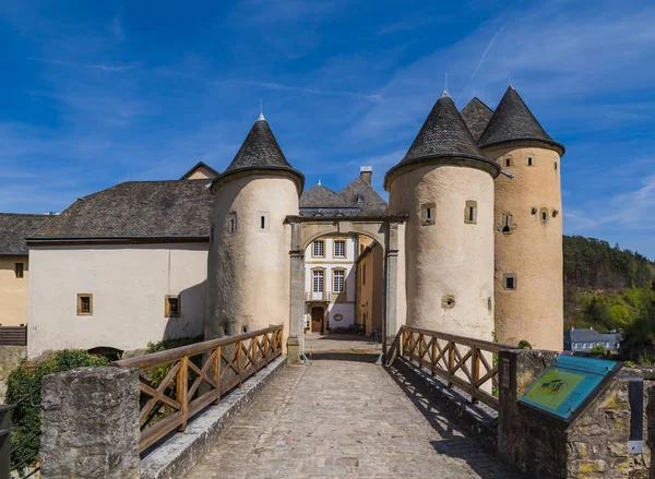 Bourglinster castle in Luxembourg — Stock Photo, Image