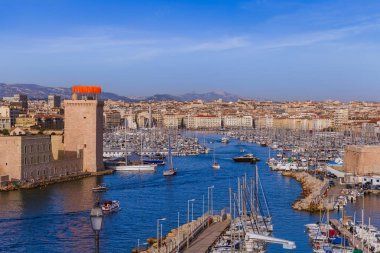 Kalesi ve Vieux Port - Marsilya Fransa