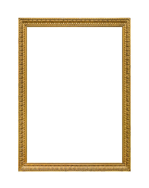 Old wooden picture frame