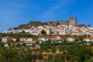 Eski şehir Castelo De Vide - Portekiz