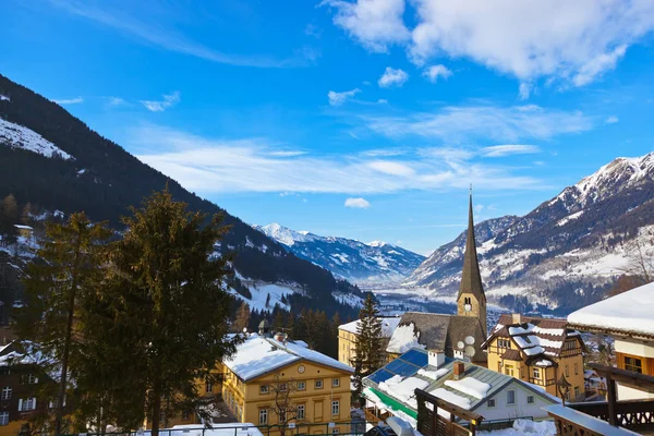 Bergen ski resort bad gastein, Oostenrijk — Stockfoto