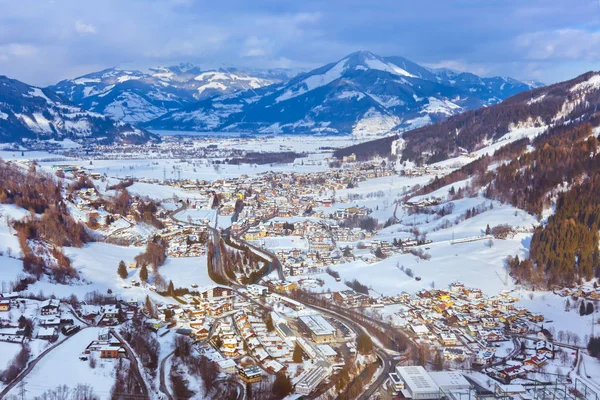 Góry narty ośrodek kaprun austria — Zdjęcie stockowe