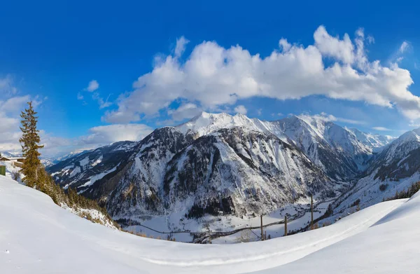 高山滑雪度假村卡普伦奥地利 — 图库照片