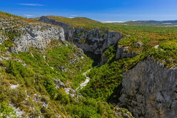 Canyon i Verdon - Provence Frankrike — Stockfoto
