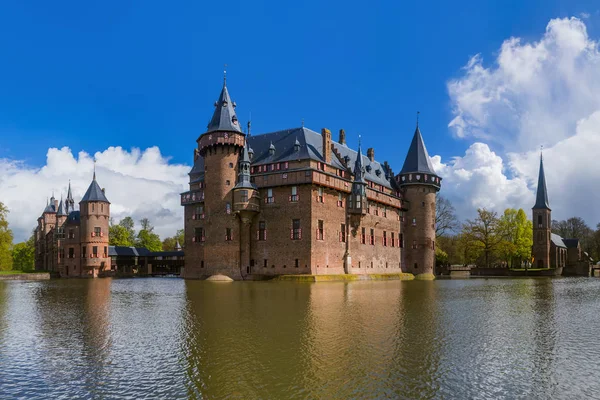 De Haar castello vicino a Utrecht - Paesi Bassi — Foto Stock