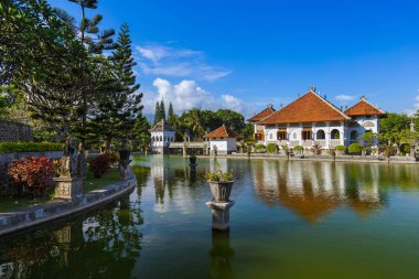 Su Saray Taman Ujung Bali Adası Endonezya