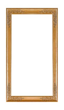 Eski Ahşap Resim Çerçevesi