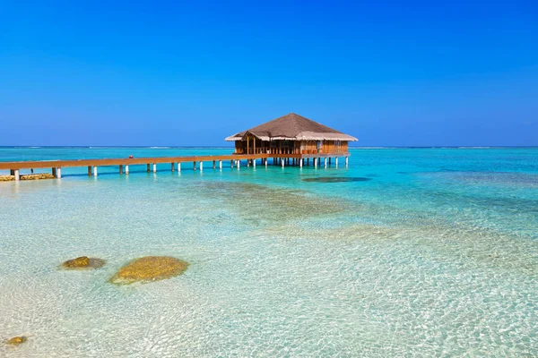 Salone Spa sull'isola delle Maldive — Foto Stock