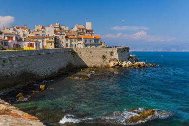 Antibes Provence Fransa deniz manzarası