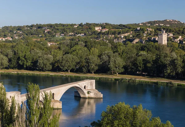 Ponte famosa em Avignon - Provence France — Fotografia de Stock