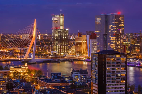 Rotterdam cityscape - Hollanda — Stok fotoğraf