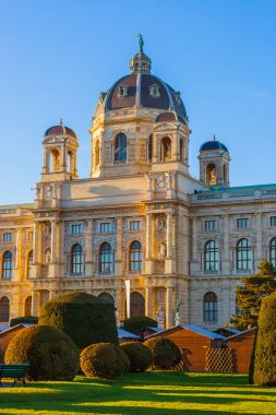 Museum quarter yakınındaki Park Viyana Avusturya
