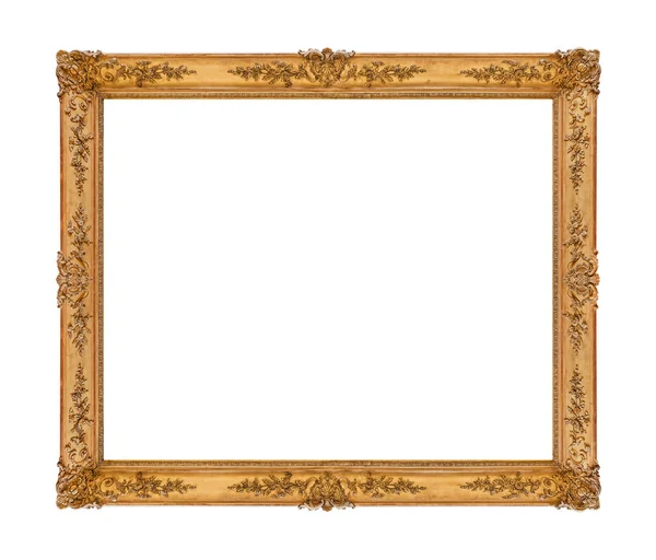 Old wooden picture frame — Stock Photo, Image