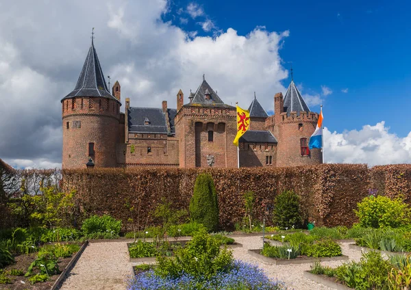 Muiderslot kasteel in de buurt van Amsterdam - Nederland — Stockfoto