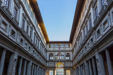Galeri Uffizi Floransa'da - İtalya