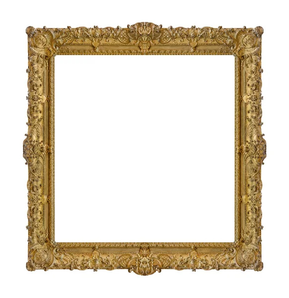 Old wooden picture frame — Stock Photo, Image