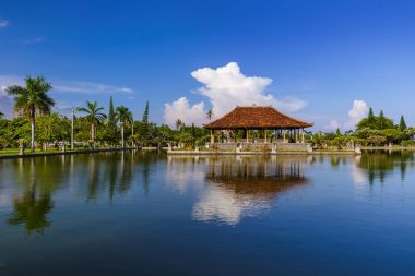 Su Saray Taman Ujung Bali Adası Endonezya