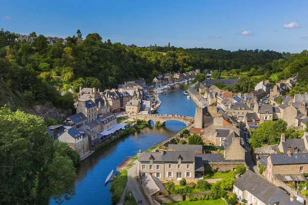 Village Dinan in Brittany - France — Stock Photo, Image