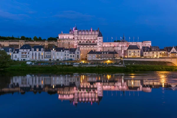 Castillo de Amboise en el Valle del Loira - Francia — Foto de Stock