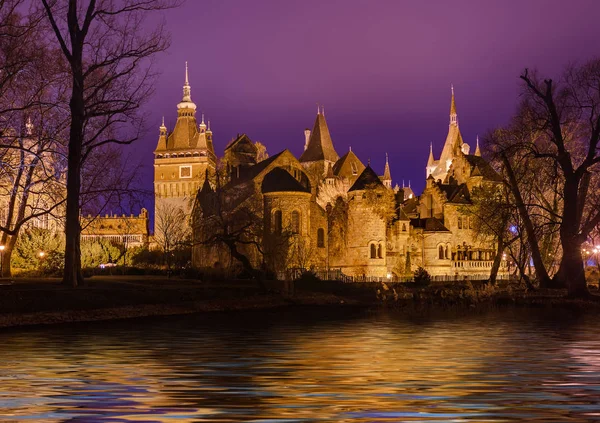 Castello di Vajdahunyad a Budapest Ungheria — Foto Stock