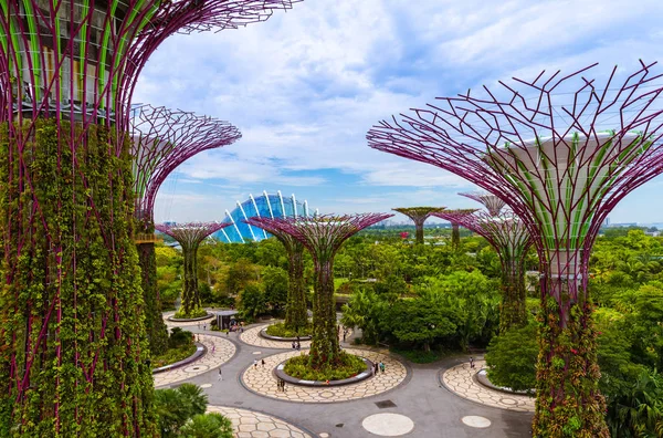 パーク ガーデン バイ ベイ - シンガポール — ストック写真