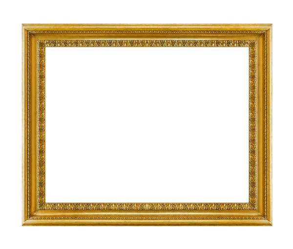 Old wooden picture frame Stock Image