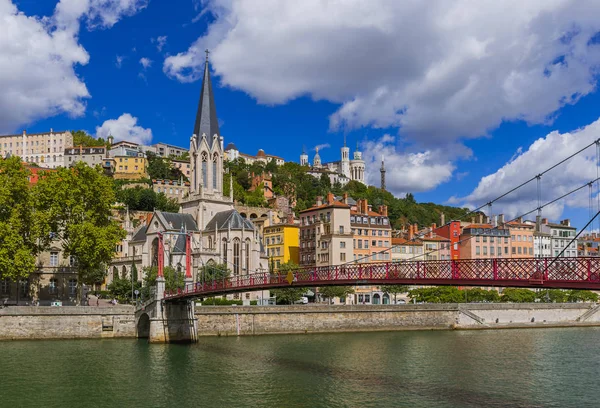 Casco antiguo de Lyon - Francia — Foto de Stock