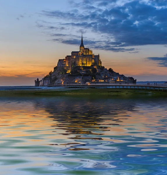 Mont Saint Michel Abbey - Fransa Normandy