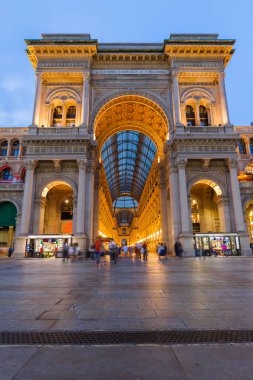 Vittorio Emanuele II Galerisi Milan İtalya