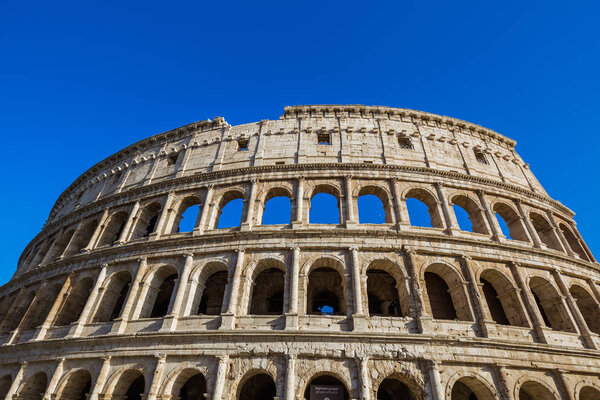 Coliseum in Rome Italy - architecture background