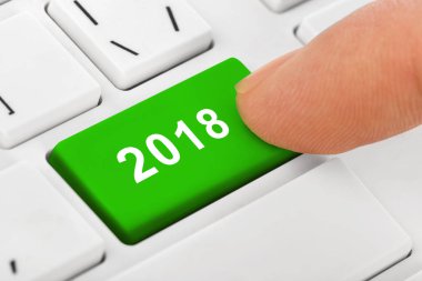 Bilgisayar dizüstü klavye ile 2018 anahtar