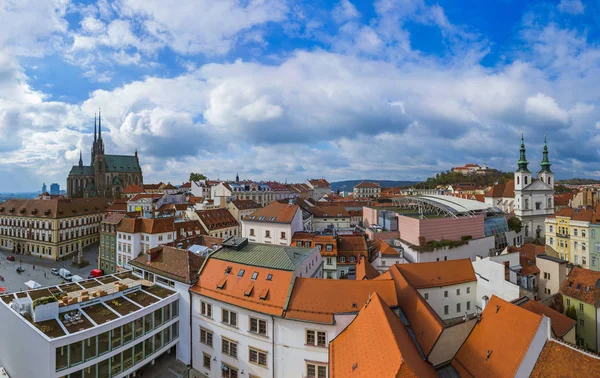 Paisaje urbano de Brno en República Checa —  Fotos de Stock
