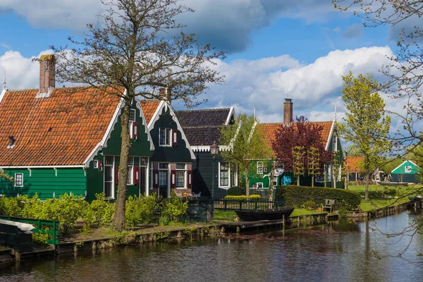 Village Zaanse Schans in Netherlands — Stock Photo, Image
