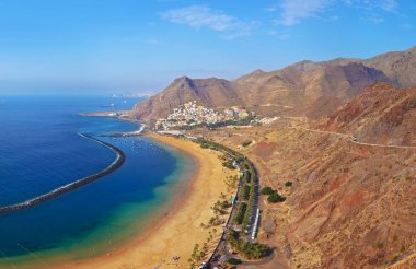 plaj teresitas Tenerife - Kanarya Adaları