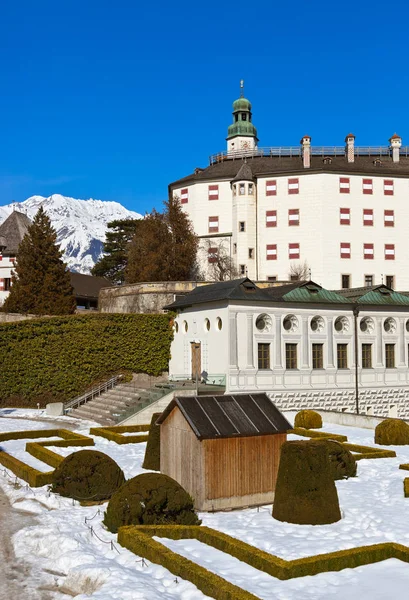 Palác ambras - Rakousko innsbruck — Stock fotografie