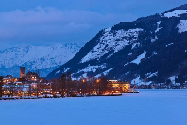 Station de ski de montagne Zell am See - Autriche — Photo