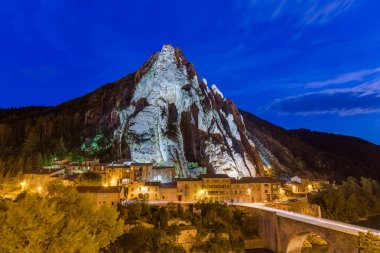 Town Sisteron in Provence France